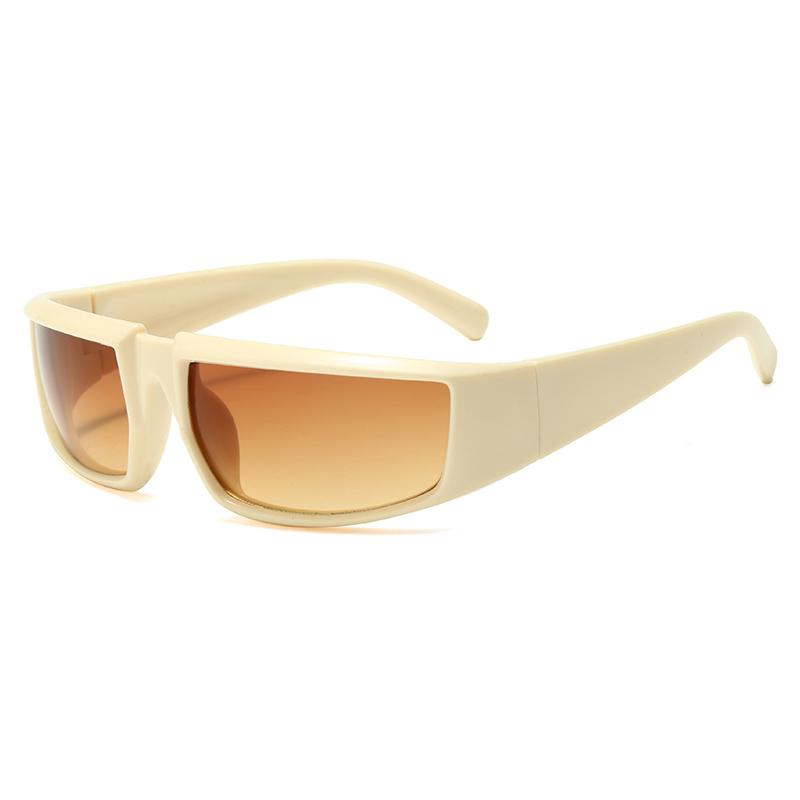 Детские очки в стиле «будущая технология Y2K», модные солнцезащитные очки для мальчиков и девочек в стиле панк, защита от ультрафиолета UV400.