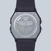 Casio Цифровые унисекс часы Модель-коллаборация Ремешок из биомассы Черный PAC-MAN F-91WPC-1A