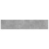 Shelf Boards 4 pcs Concrete Grey 100 x 20 x 1.5 cm Wood Based Material