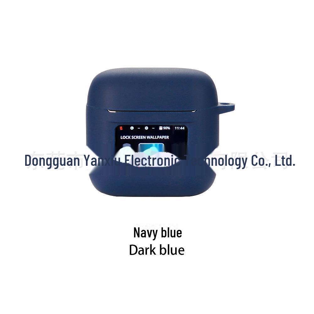 Мягкий силиконовый защитный чехол для Bluetooth-гарнитуры JBL TOUR PRO 2