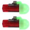 2 Sets Night Fishing Sensor Light Rod Alarm LED Signal Sensitive Locking Pole Type