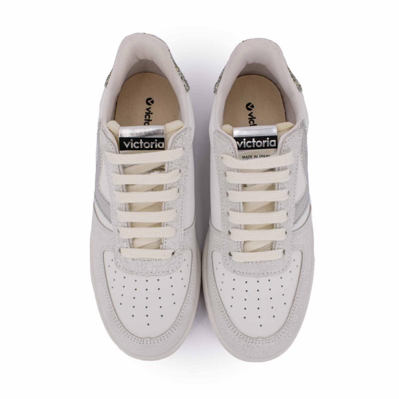 Кроссовки кожаные Плата 1258233 т36-41 Женщина VICTORIA