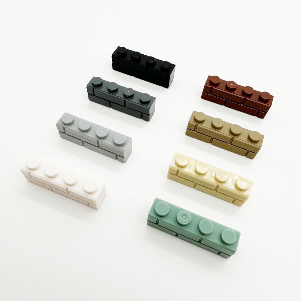 300pcs Bulk Building Blocks Thick Wall Figures Bricks 1x4 Dots Educational Creative Size Compatible With 15533 Toy for Children