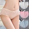Sexy Women's Underwear Seamless Panties Plus Size Lingere Solid Color Briefs Mid Waist Comfortable Underpants