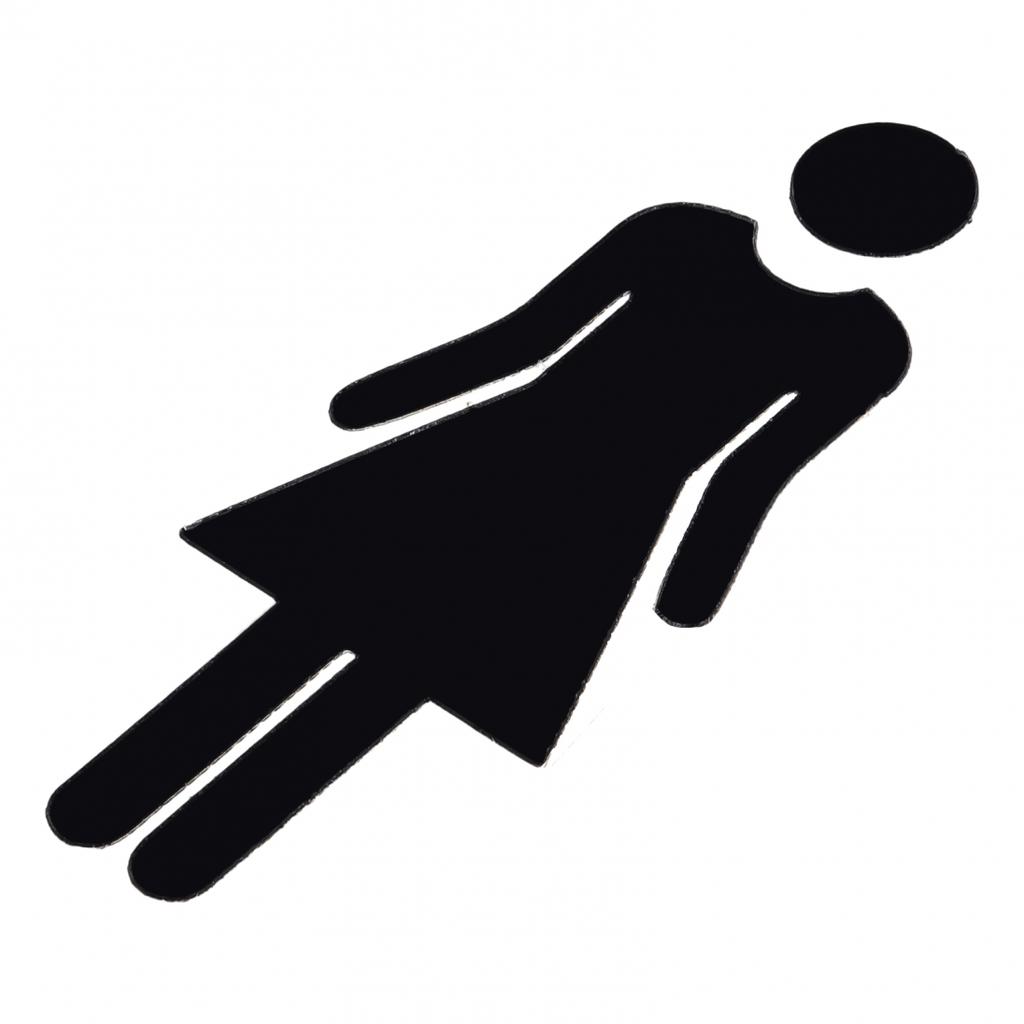 Декали Наклейка Указатель Табличка Замена Туалет