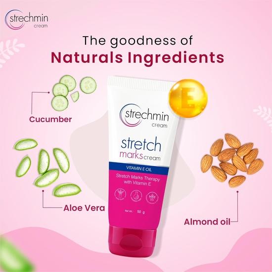 Крем от растяжек Leeford Stretch Marks Cream для уменьшения растяжек и шрамов во время беременности или потери веса — для женщин, упаковка из 1 шт.