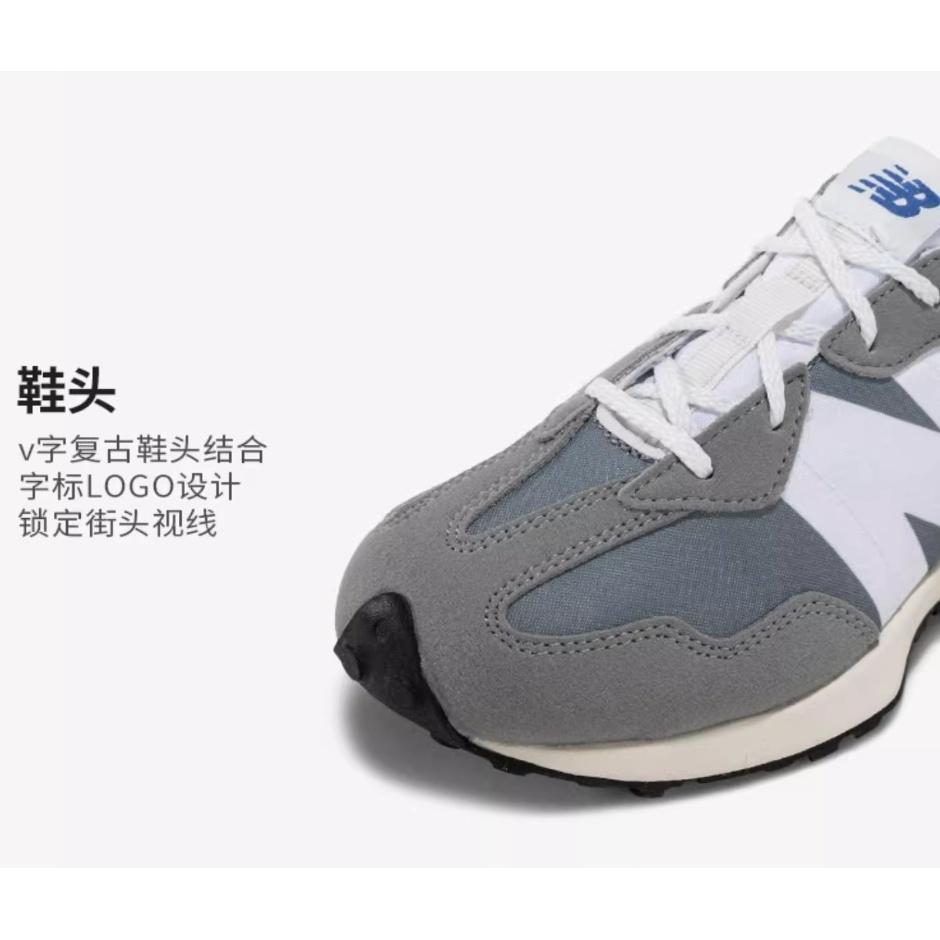 (GS) New Balance 327 'Cement Grey White' Kids' GS327LAB