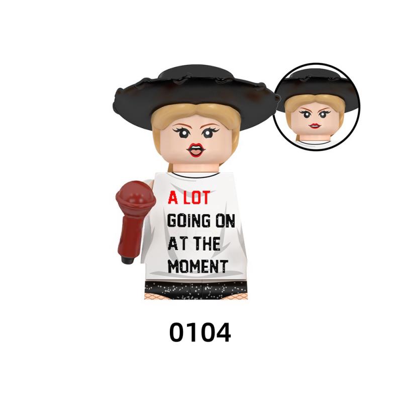 TP1026 LG1015 Swifts Популярные Певицы Конструктор Модель Мини Экшн Фигурка Аксессуары Подарки на Хэллоуин для Детей