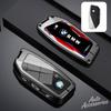 Metal Car Key Case Cover Protection Shell For BMW 3 5 7 Series X3 X5 X6 X7 GT Ix3 XM I5 I7 G90 G45 G12 Keychain Auto Accessories