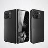 For Google Pixel 9 Fold  Case Matte PU Leather with Bracket Full Cover Shockproof Cover With Tempered Glass