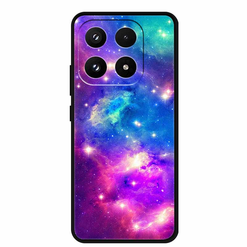 Для Xiaomi 17 Чехол Мультяшный Черный Силиконовый Роскошные Чехлы для Телефона для Xiaomi17 Ударопрочные Мягкие Чехлы для Xiaomi 17 5G TPU Funda Capa