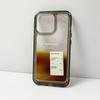 American Coffee Gradient Transparent Acrylic Simple Phone Case Suitable For iPhone15 14 13mini/12/11promax/xsmax/xr