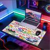 Custom Name Personalized Dandy's World Pattern Mousepad, Laptop PC Desk Mat, Decorative Desk Mat for Home Keyboard Pad Gift
