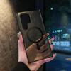 Чехол для мобильного телефона Samsung S25u S24ultra с блестящим порошком и магнитной адсорбцией, подходит для S23, сильная магнитная адсорбция A56, антибактериальный жесткий чехол