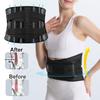 Back Support Belt Adjustable Lower Back Brace Orthopedic Lumbar Double Pull Breathable Support Belt Unisex Sporting Protection