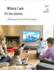 Portable Outdoor Foldable Projector Screen with Stand for Camping