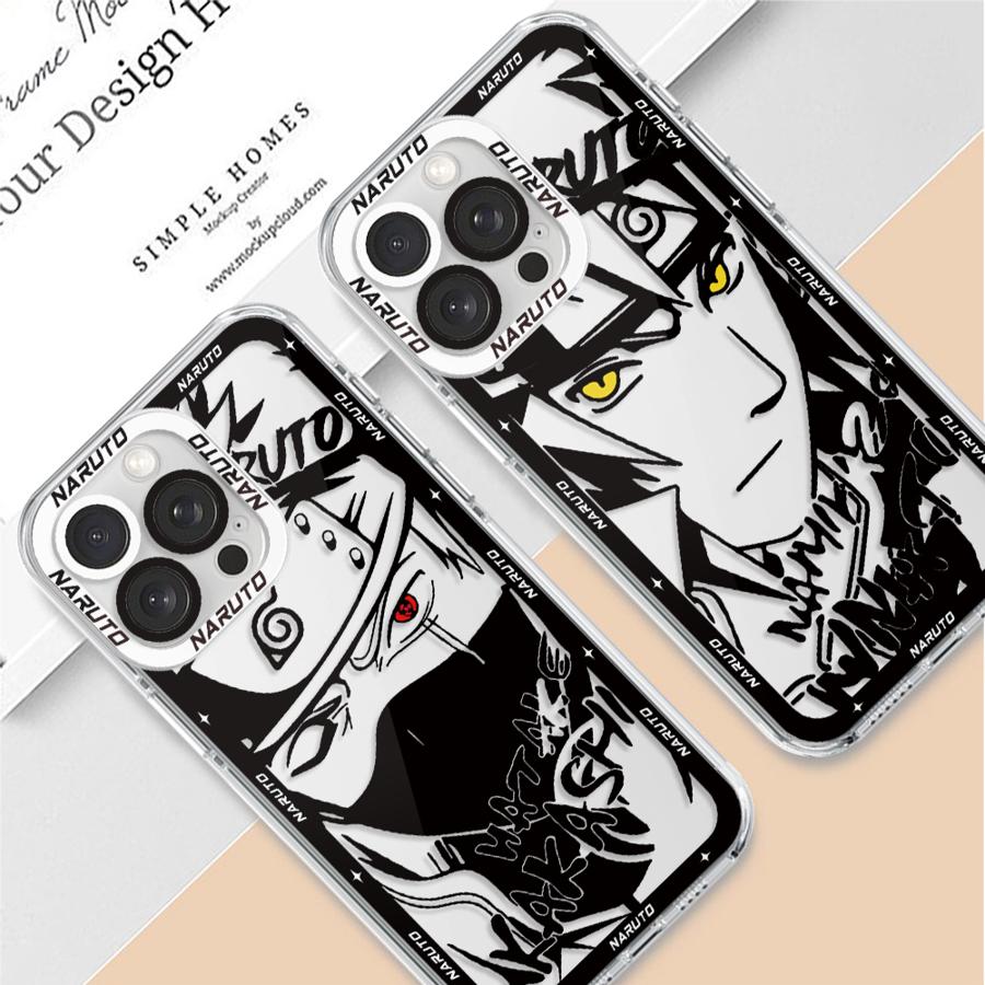 Чехол для iPhone 16 15 14 Plus 17 Air XR 12 Mini 13 12 11 Pro MAX 7 8 16e с Учиха Саске из аниме, мягкая накладка