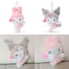 Sanrio Plush Cinnamon Toy Keychain Home Decoration Girl Birthday Doll Present