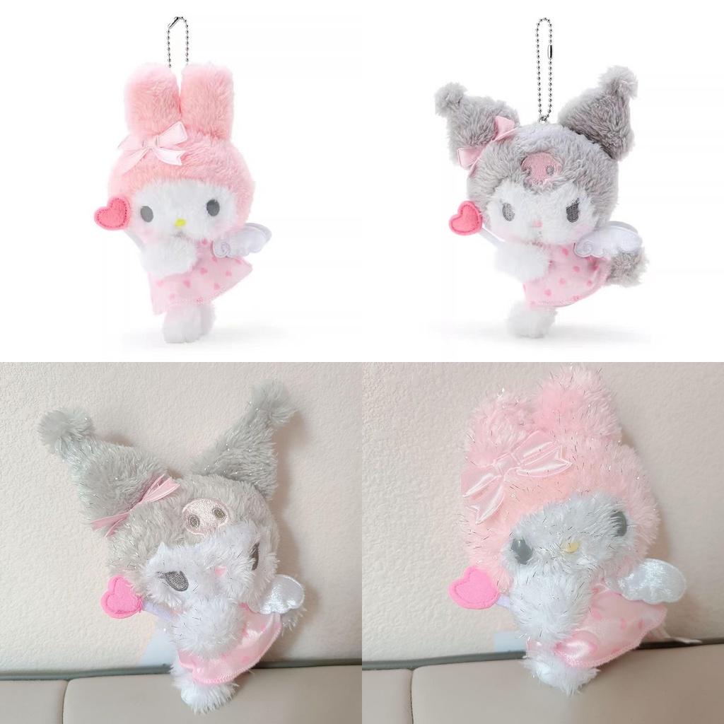 Sanrio Plush Cinnamon Toy Keychain Home Decoration Girl Birthday Doll Present