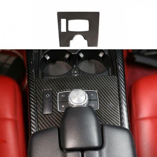 Carbon Fiber ABS Gear Shift Trim Central Console For Benz E-Class 2014-2015 1PCS