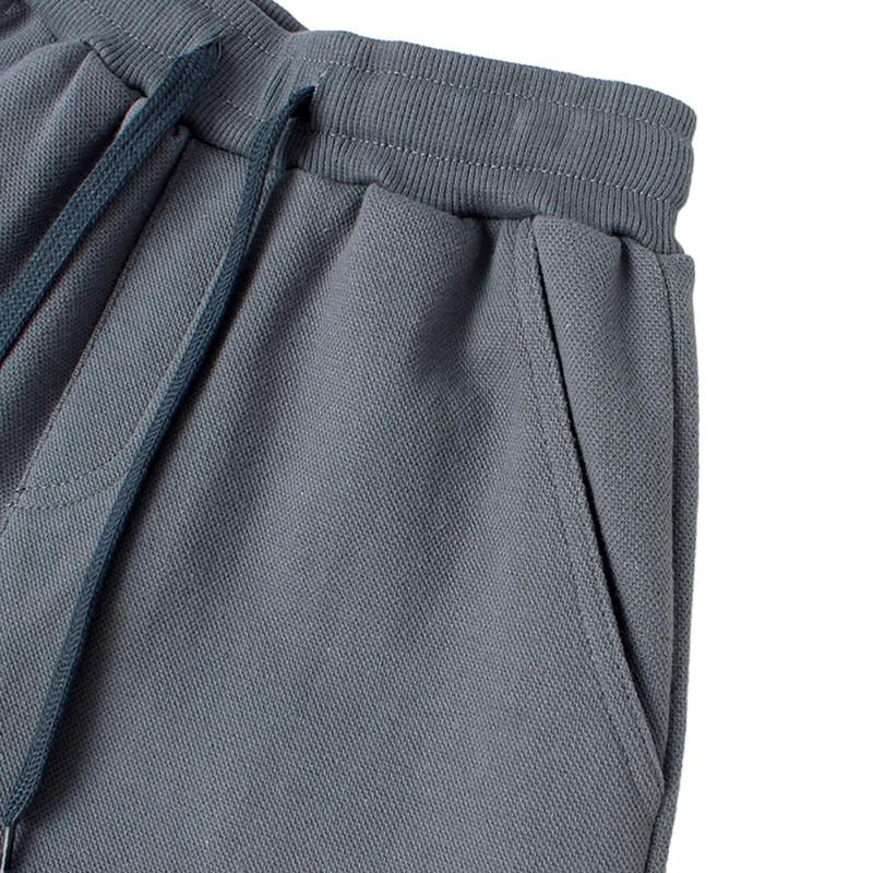 Детские повседневные спортивные штаны для мальчиков, однотонные свободные спортивные брюки с завязками