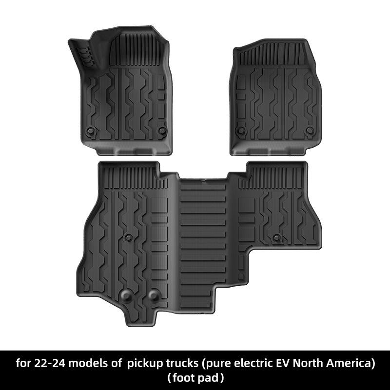 Экологичные коврики из ТПЭ для пикапа 2022-2024 HUMMER GMC Hummer