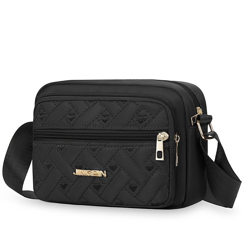 Lightweight Crossbody Bag for Girls, Casual Sports Travel Canvas Small Bag