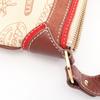 Used LOEWE 160th Anniversary Model Shoulder Bag canvas Suede leather Beige Red Brown Used Women