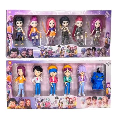 НОВЫЙ K-pop Охотник на демонов Руми Зои Мира аниме поливинилхлорид коллекция персонажей настольные безделушки Детскийвзрослый Новогоднийподарок