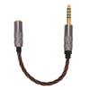 Gold Plated Plug 4.4mm to 2.5mm Balanced Cable for Phones Headphones Speakers Sound Enhancement