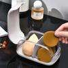 Коробка для хранения бьюти-спонжей с крышкой, пылезащитная, для туалетного столика, для помады, для кушонов, портативная, коробка для хранения пуховки