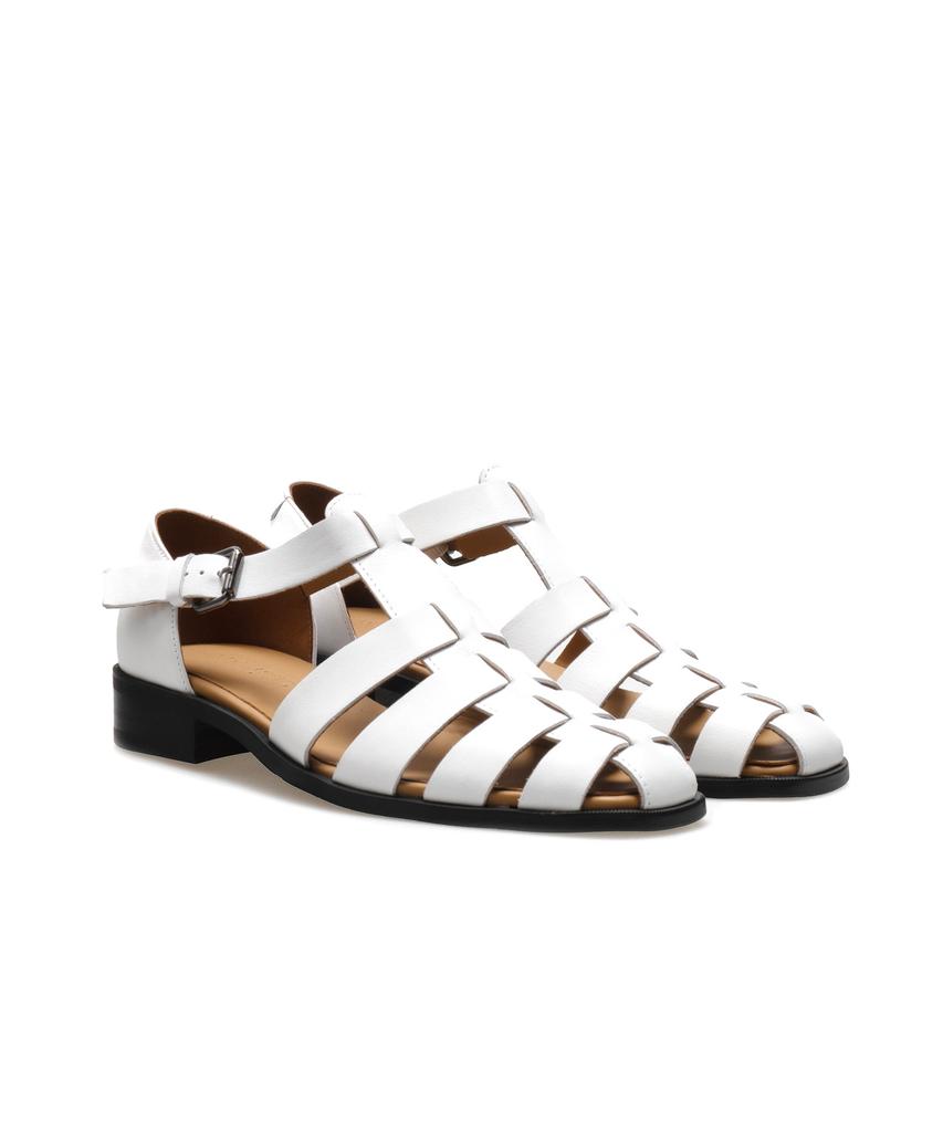 Allclassic Alc7000 Gladiator Sandals_White