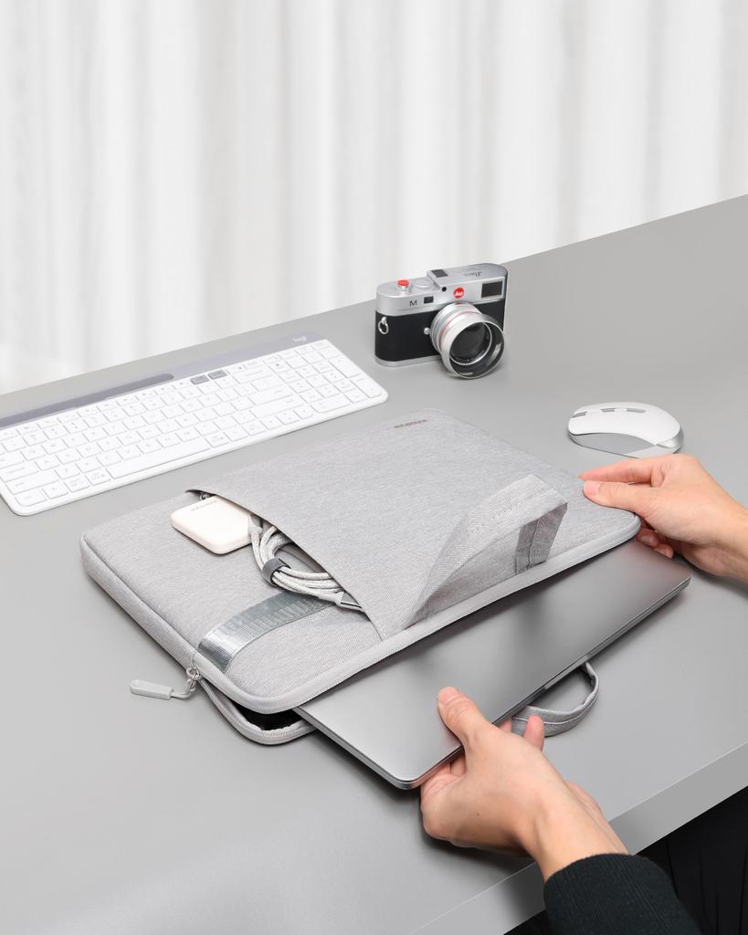 Innostyle Torba Na Laptopa 13 14 Wodoodporna Etui Dailyflow Szara