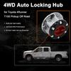 1 шт. x ДЛЯ TOYOTA внедорожник 4WD 4x4 пикап 4 Runner T100 79-85 СВОБОДНЫЕ БЛОКИРУЕМЫЕ ХАБЫ B005 40350-39045 4035039045 Цинковый сплав