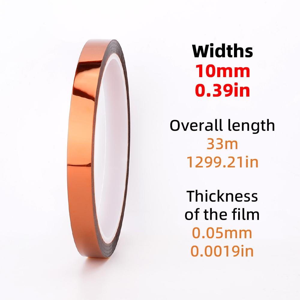 PI Polyimide Film, High-temperature Gold Finger Tape, PCB Repair Insulation Sticker, Circuit Board Protection Wrapping Film