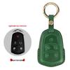 Genuine Leather Key Case for Cadillac CT5/CT4/XT6 - Premium Cowhide Key Holder