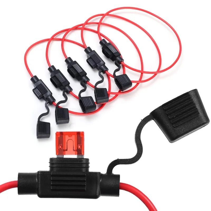 Автомобильный держатель предохранителя для 12 В 20 А встроенный предохранитель, переключатель, гнездо, схема TAP-адаптера, микростандартный предохранитель ATM, автомобильные аксессуары