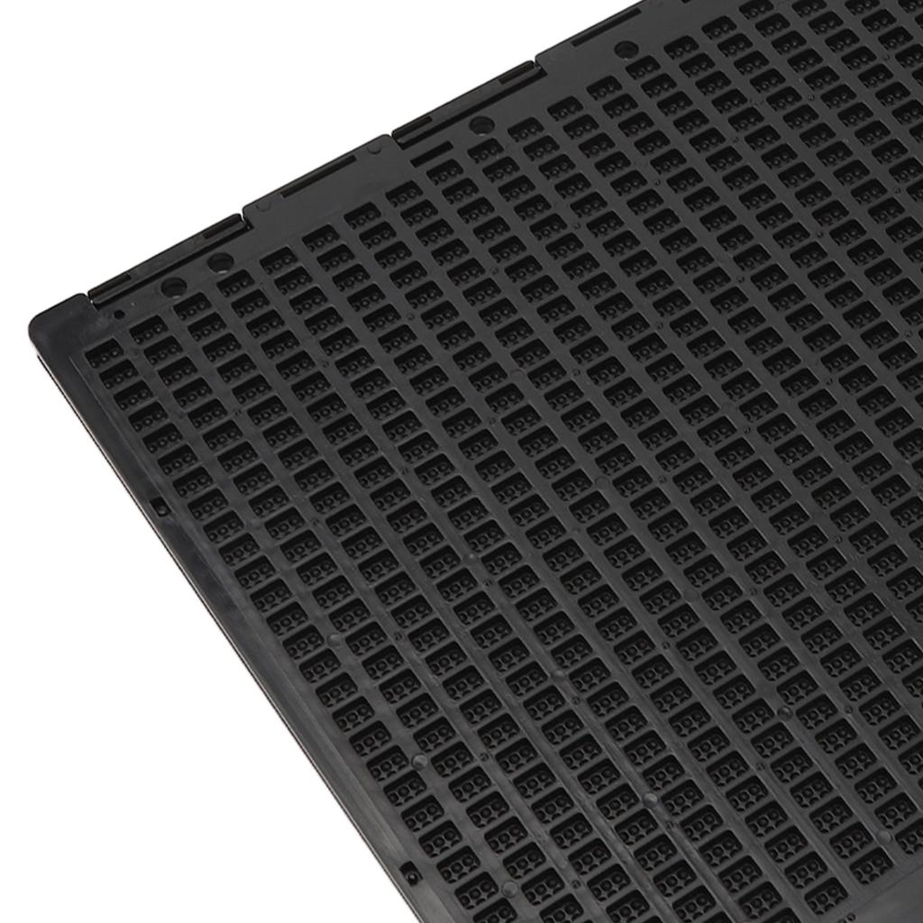 Доска Брайля 27 строк 30 ячеек черная пластиковая доска Брайля со стилусом для слепых