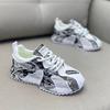 New Exquisite Teenage Sneakers Versatile Breathable Casual Shoes Thick Soled Increased Wear Resistant Men's Sports Running Shoes