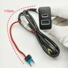 Автомобильное зарядное устройство с быстрой зарядкой QC3.0 USB PD Адаптер-розетка для зарядки телефона для Toyota FJ Cruiser Prado LC120 Аксессуары
