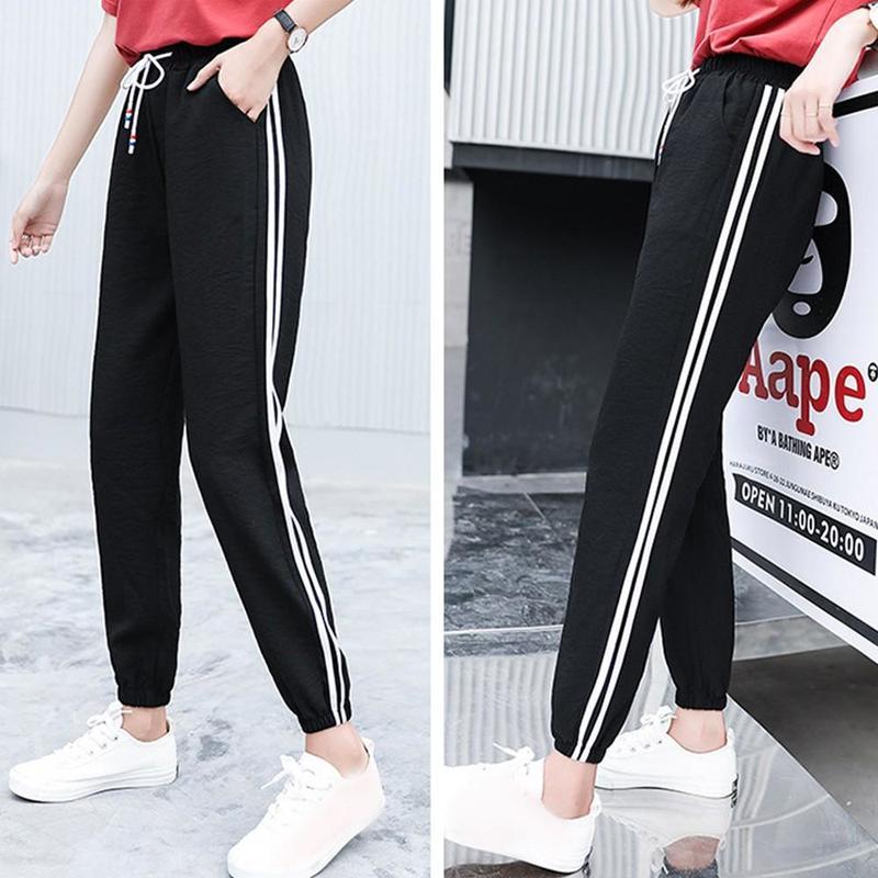 Loose Joggers Wide Leg SweatPants Women Trousers Plus Size Soft High Waist Pants Streetwear Korean Casual Yoga Pants