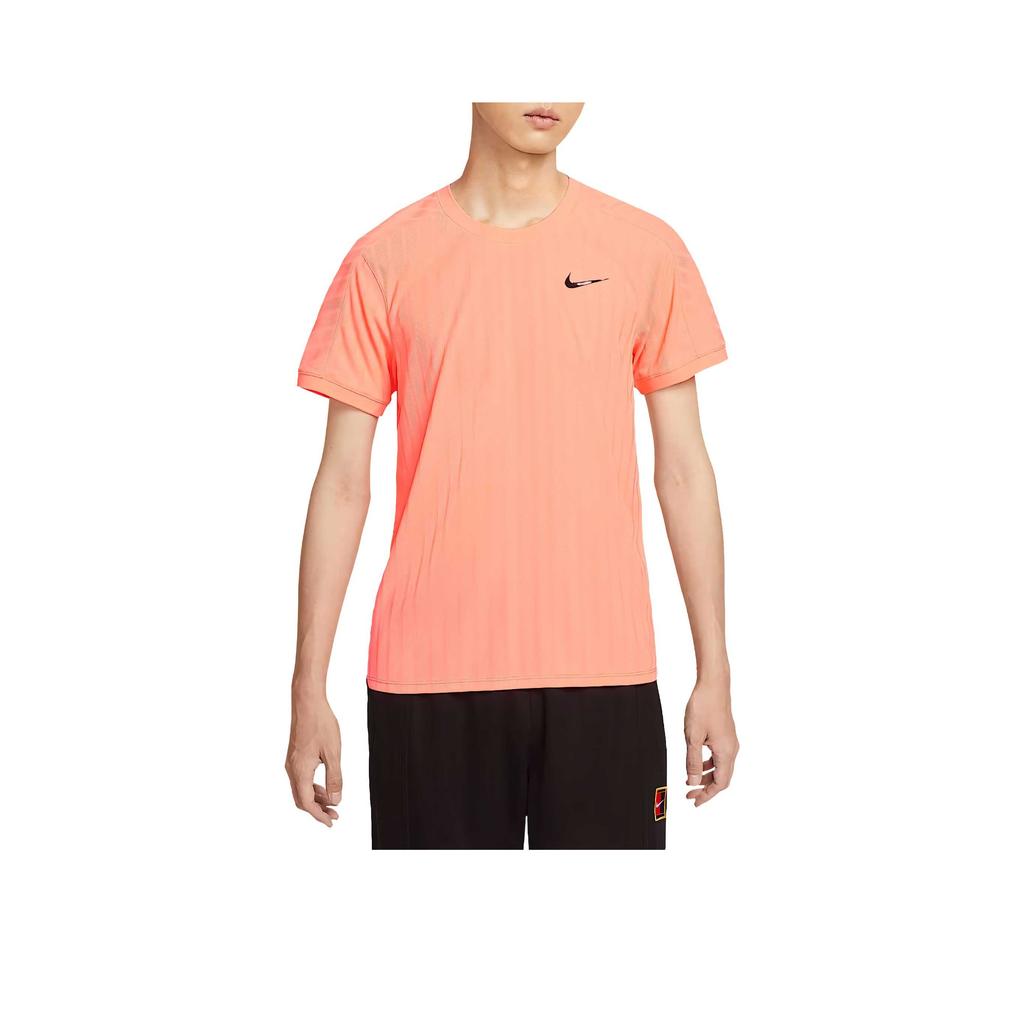 Nike Versatile Stylish Simple Solid Color Comfortable Tennis Shirt Men Tops HM6711-873