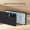 For Samsung Galaxy S25 Edge Case Leather+PC Hard Phone Cover Carbon Fiber Texture