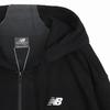 New Balance Толстовка с капюшоном на молнии Nqj Nbmdfco103 19 Универсальная базовая толстовка с капюшоном на молнии с маленьким логотипом
