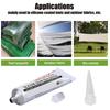 Tent Seam Sealer Waterproof 50ml Outdoor Shelter Sealant Glue Awning Fixing Sealant for Tents, umbrellas, canopies, and fabrics