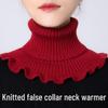 Women's Winter Scarf - Neck Warmer & Sweater Collar, High-End Wool Gaiter