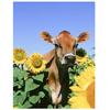 Алмазная картина Корова Алмазная картина 5D Полное рукоделие Алмазная живопись Полная дрель