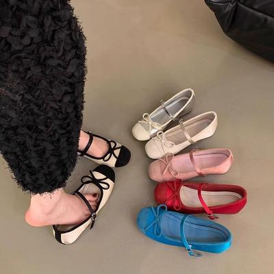 Французские туфли на скрытой платформе для женщин, новая весенне-осенняя коллекция 2025 года, серебристые туфли Мэри Джейн, балетки, вечерние туфли с юбкой