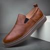 Fashion Fashion Genuine Leather Men Casual Shoes Luxury Brand Formal Man Dress Loafers Simple Moccasins Breathable Slip On Driving Shoes