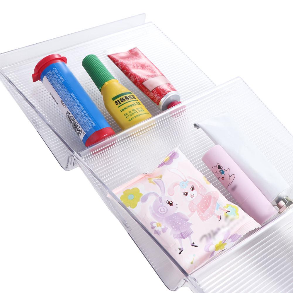 Пластиковая раздвижная полка для специй, 3 уровня, полка для хранения бутылок с приправами, кухня